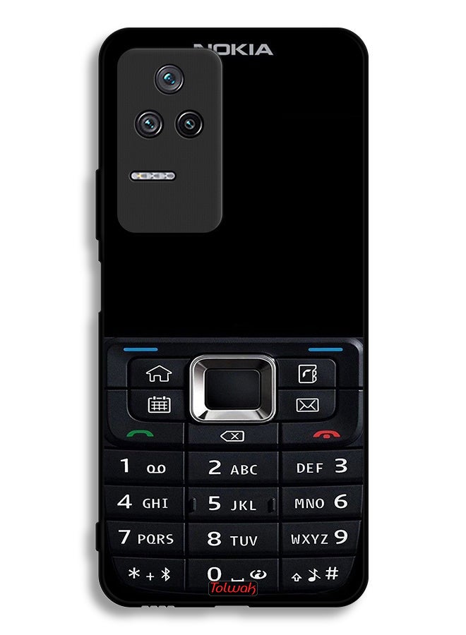 Tolwak Xiaomi Poco F4 Protective Case Cover Old Phone Pattern - Image 2