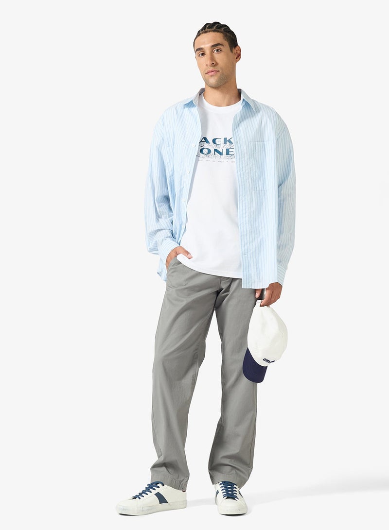 JACK & JONES Graphic Crew Neck T-Shirt - Image 4