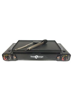 Desert Desert Ranger Portable Gas Stove Portable Butane Hot Plate Black Metal Set Of 1 