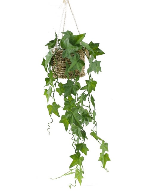 Artificial Plant Plants Artificial Garland for Home House Bedroom Garden Indoor Outside Hanging Basket Decor Green