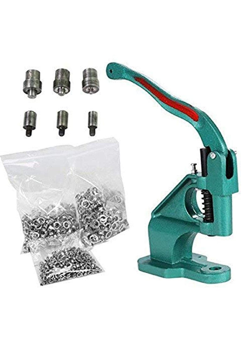 DIY Crafts DIY Crafts CTDIYHI24597 Hand Press Grommet Machine Grommets Eyelet Tool Kit 3 Die Hand Press Grommet Machine 024  - Image 1