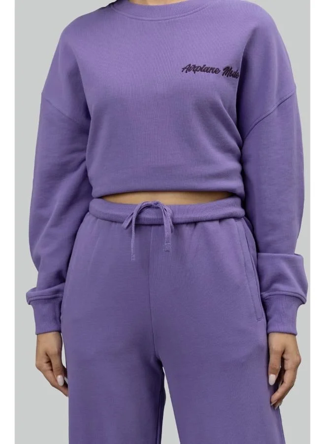 NeceSera Airplane Mode Terry Travel Co-ord Set
