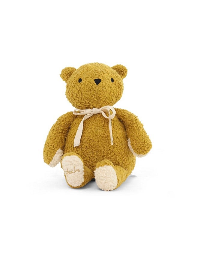 Pluchi Mr. Bear Cotton Knitted Stuffed Soft Toy (38cm X 20cm) (Honey Gold) - Image 4