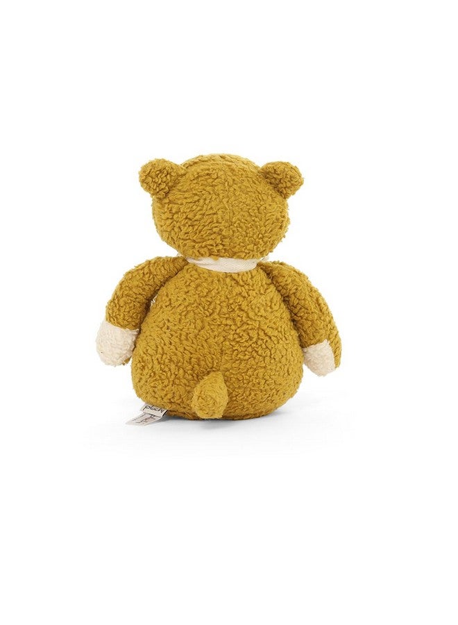 Pluchi Mr. Bear Cotton Knitted Stuffed Soft Toy (38cm X 20cm) (Honey Gold) - Image 3