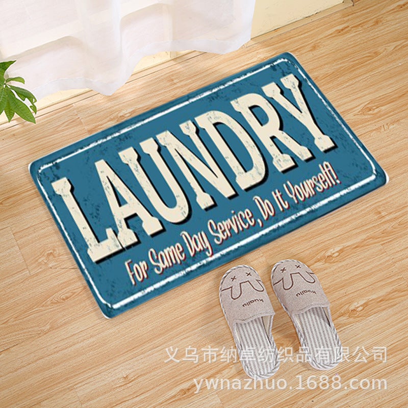 Products Flannel Laundry Floor Mat Kitchen Bathroom Mat Source Manufacturers A Generation Of Global - Image 1