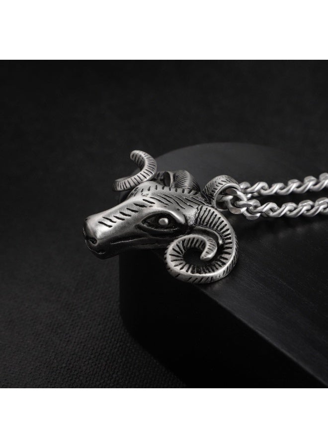 ZINK Men's Necklace | Silver Stainless Steel | ZJPD023S - Image 5