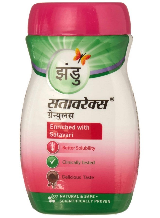 Zandu Granules زاندو ساتافاريكس، 210 جرام، غني بالساتافاري/شاتافاري، مختبر سريرياً، طبيعي وآمن، مثبت علمياً - Image 2