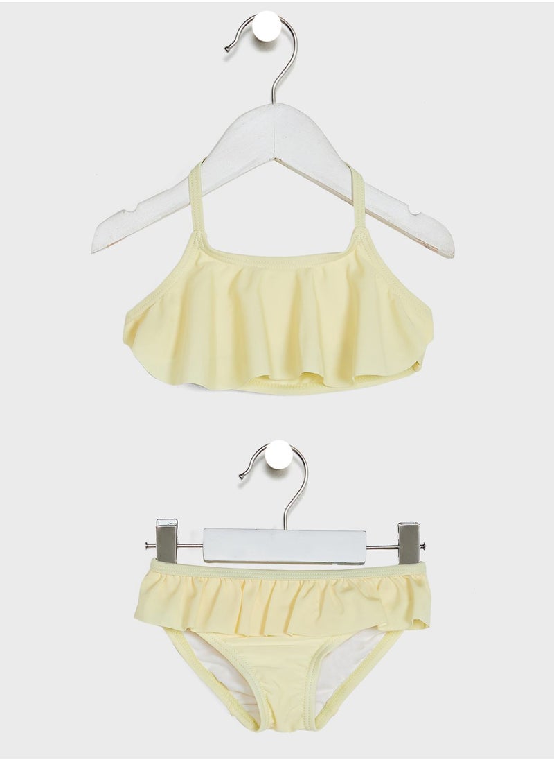 NAME IT - Kids Frilly Halter Bikini - Image 1