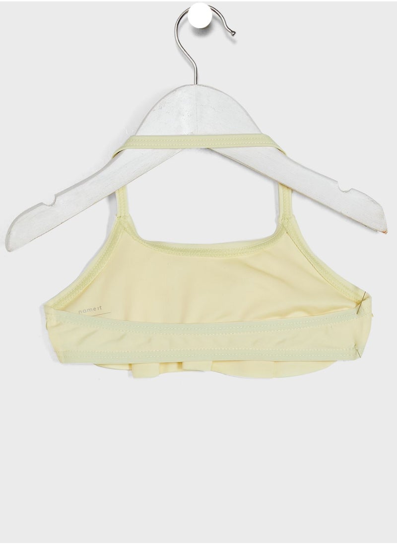 NAME IT - Kids Frilly Halter Bikini - Image 1