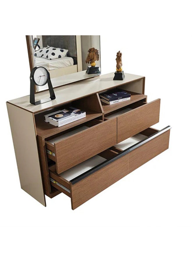 MK Kabbani Furniture New Milano 5-Pieces King Bedroom Set - 180x200 cm ( Free mattress gift )  - Image 3