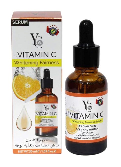 YC Vitamin C Face Serum Whitening Fairness Serums Enriched With Vitamin C 30 ml (Pack of 1)