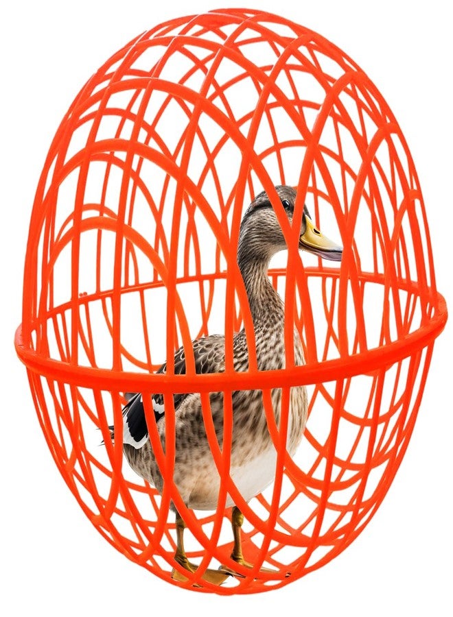 CalorMixs 15.7" Ball-Shaped Movable Chicken Coop,Pigeon Rabbit Duck Safe Walking Net,Preventing Trampled by Horse,Predation by Eagles,Dog Bites.Pet Removable Prevent Harassment Safety Hutch - Image 1