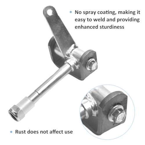 QASKEHKT Steering Spindle Bracket Set 5/8" Axle Kingpin 4-1/2" Long for Go Kart 212cc 196cc 6.5hp 13hp 15hp 420cc 301cc Manco Azusa Yerf-Dog Right and Left - Image 3