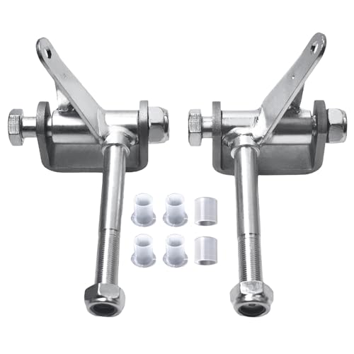 QASKEHKT Steering Spindle Bracket Set 5/8" Axle Kingpin 4-1/2" Long for Go Kart 212cc 196cc 6.5hp 13hp 15hp 420cc 301cc Manco Azusa Yerf-Dog Right and Left - Image 1