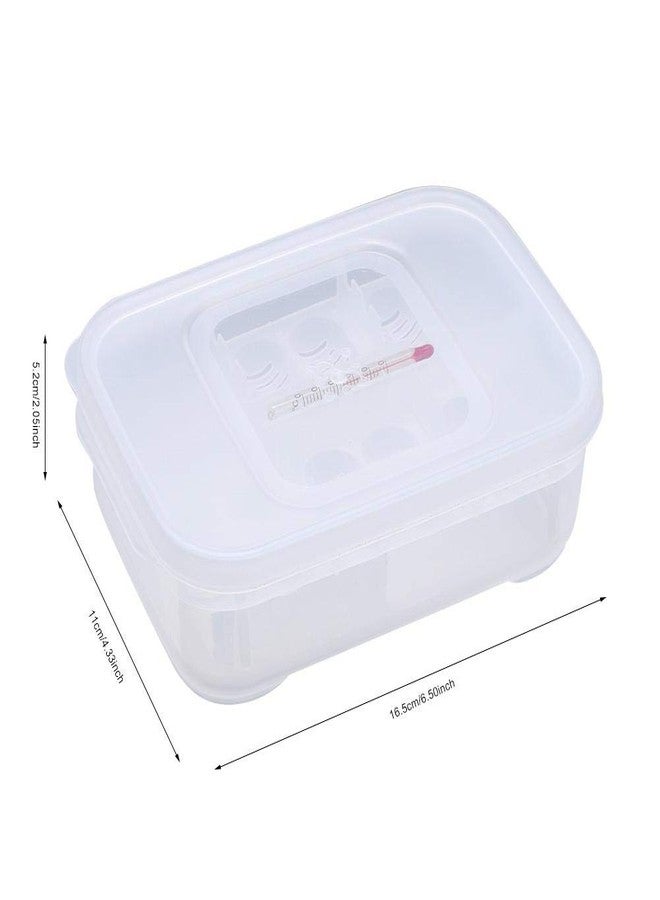 Zerodis Reptile Breeding Box, Plastic Reptile Egg Incubators Hatchery Box with Transparent Lid for Hatching, Lizards, Lions Mane, Reptiles - Image 2