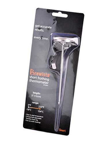 Brewista Short Frothing Thermometer-5-Inch with Clip , 5-Inch, Stainless Steel - Image 3