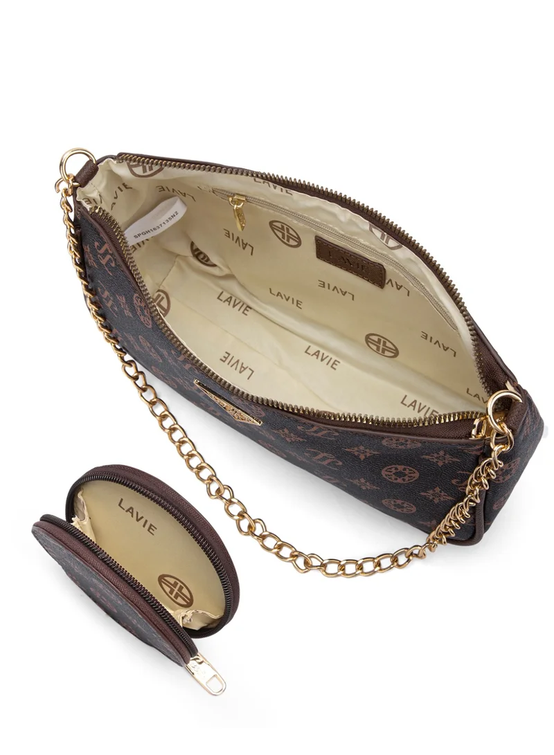 Lavie Signature Women's Florida Sling Bag (Choco)