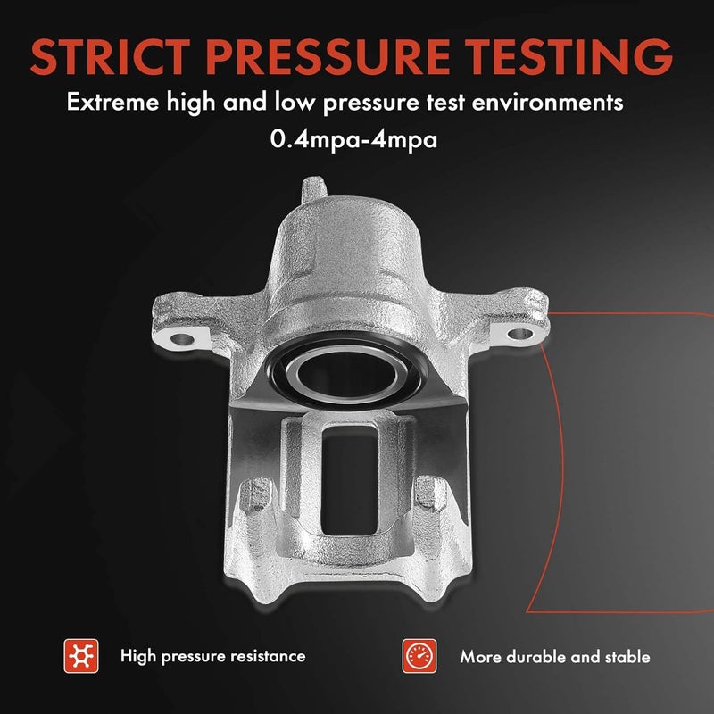 A-Premium Disc Brake Caliper Assembly for Audi and Volkswagen Models - Front Side - Image 5
