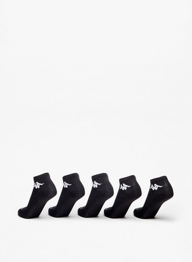 كابا جوارب رياضية بطول الكاحل بتفاصيل شعار - مجموعة من  قطع - Image 3