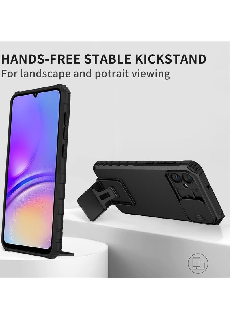 Samsung Galaxy A05 Mobile Phone Case Cover, Innovative Telescopic Bracket, Sliding Protection Camera Window, Bumper Shockproof Phone Back Cover - Image 5