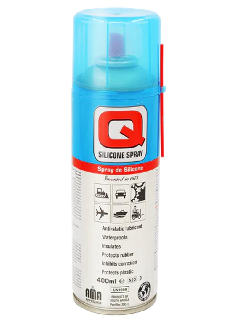 Q8 Clear Silicon Spray 400ml