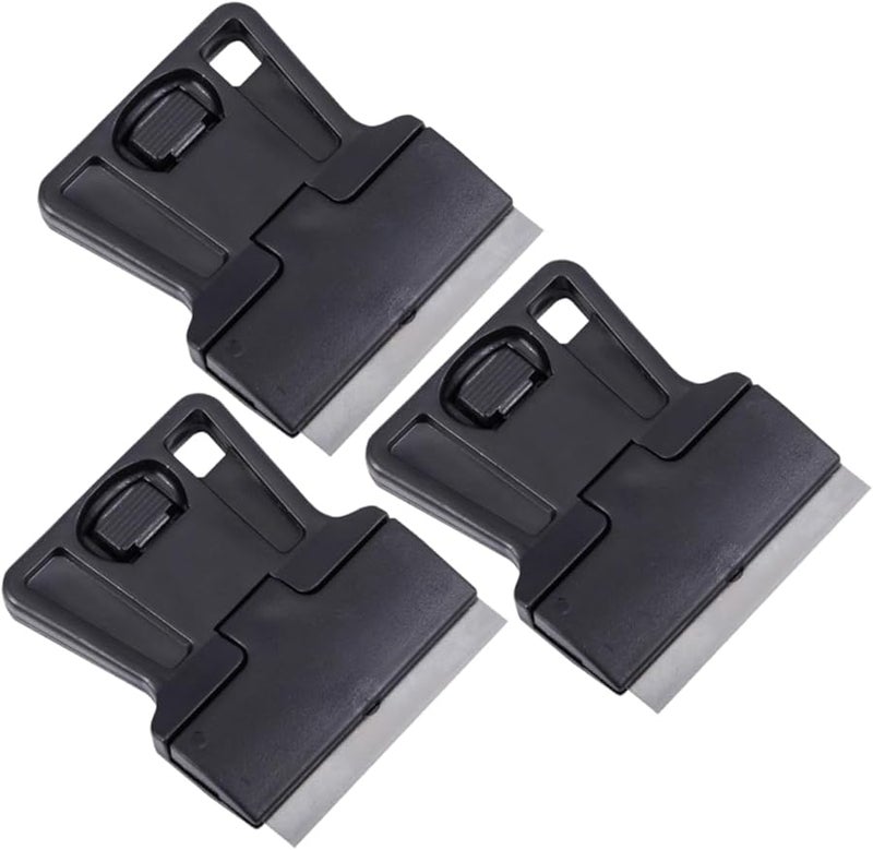 3 Pack 9pcs Detachable Razor Scraper Tool For Paint Sticker Vinyl Wrap Film Remover Cleaning Sharp Edged Blades - Image 4