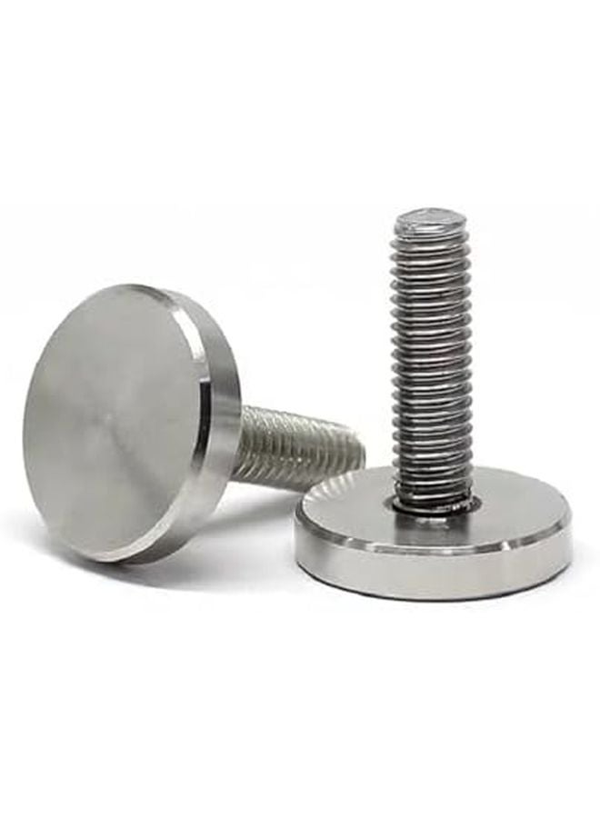 M8X30 Head35 5PCS Stainless Steel Hand Screw Mirror Light Nail Big Head - Image 1