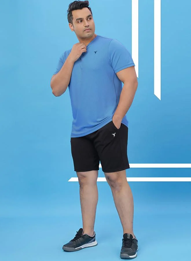 تكنوسبورت تيشيرت رجالي تكنوسبورت بقبة دائرية وتصميم نحيف مع تقنية تكنوكول+