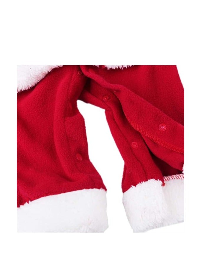 برين جيجلز قهقهات الدماغ زي سانتا كلوز للأطفال للأولاد مع قبعة سانتا وزي سانتا مع حزام - صغير - Image 5