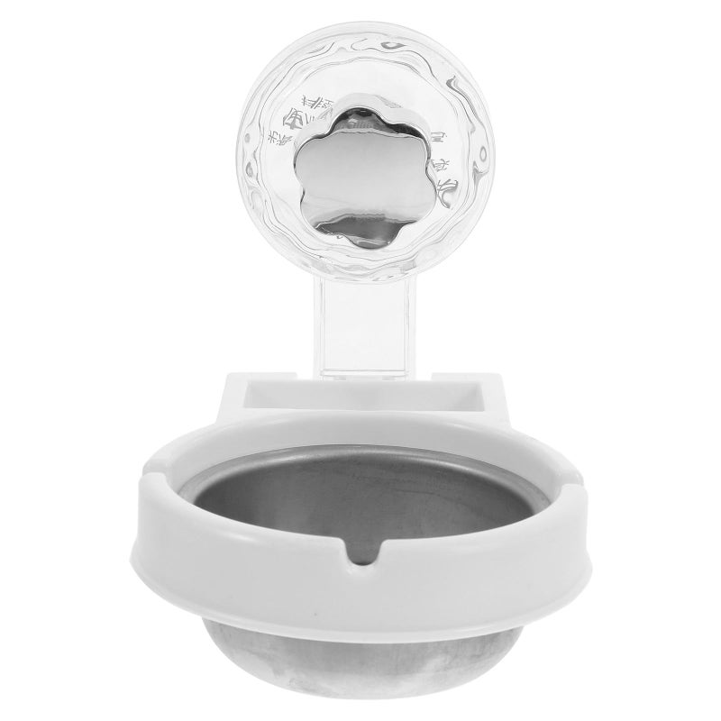Stainless Steel Windproof Wall Mounted Ashtray For Home Office And Hotel - Image 2
