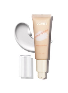 UCANBE White Liquid Foundation Makeup Medium to Full Coverage Waterproof Longwear Serum Cream Foundation for Combination  Oily Mature Skin Lightweight Hydrating  Nourishing 1 fl oz