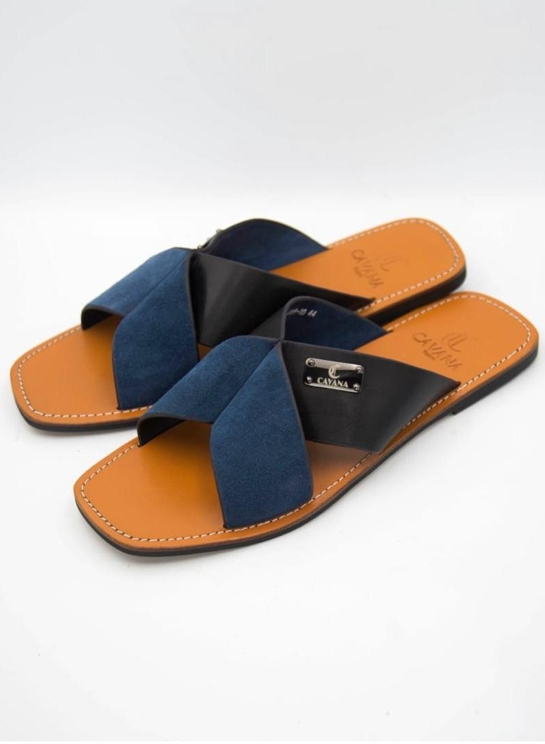 CAVANA Flat  leather sandals - Image 1