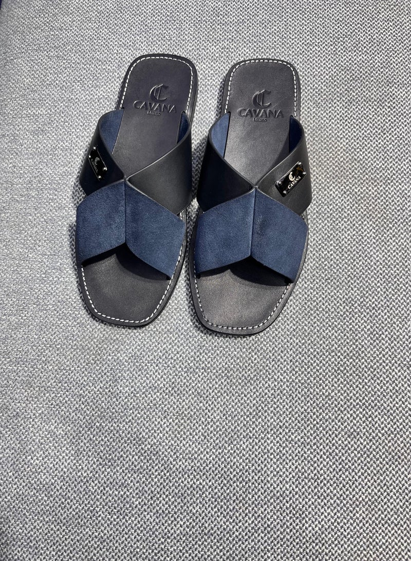 CAVANA Flat  leather sandals - Image 2