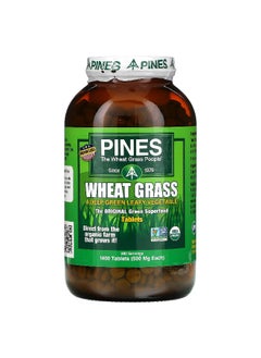 Pines International Pines International, Wheat Grass, 500 mg, 1,400 Tablets  - Image 1