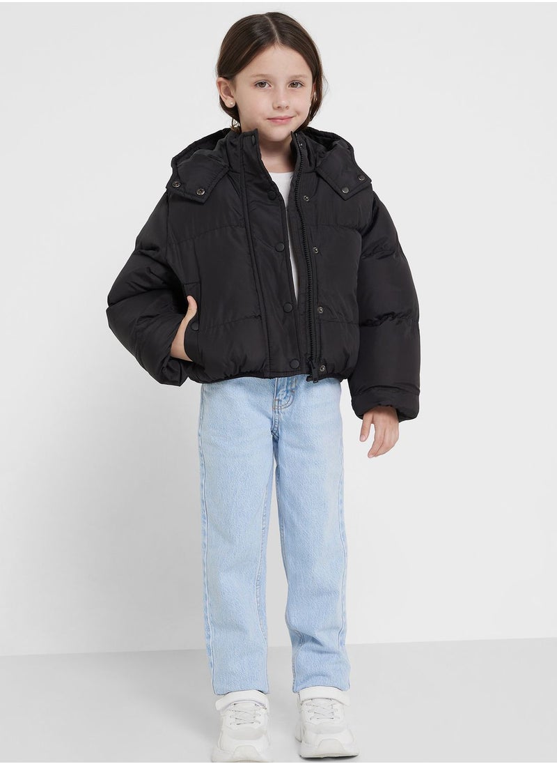 Ruby Tuesday Girls Padded Hooded Jacket  - Image 4