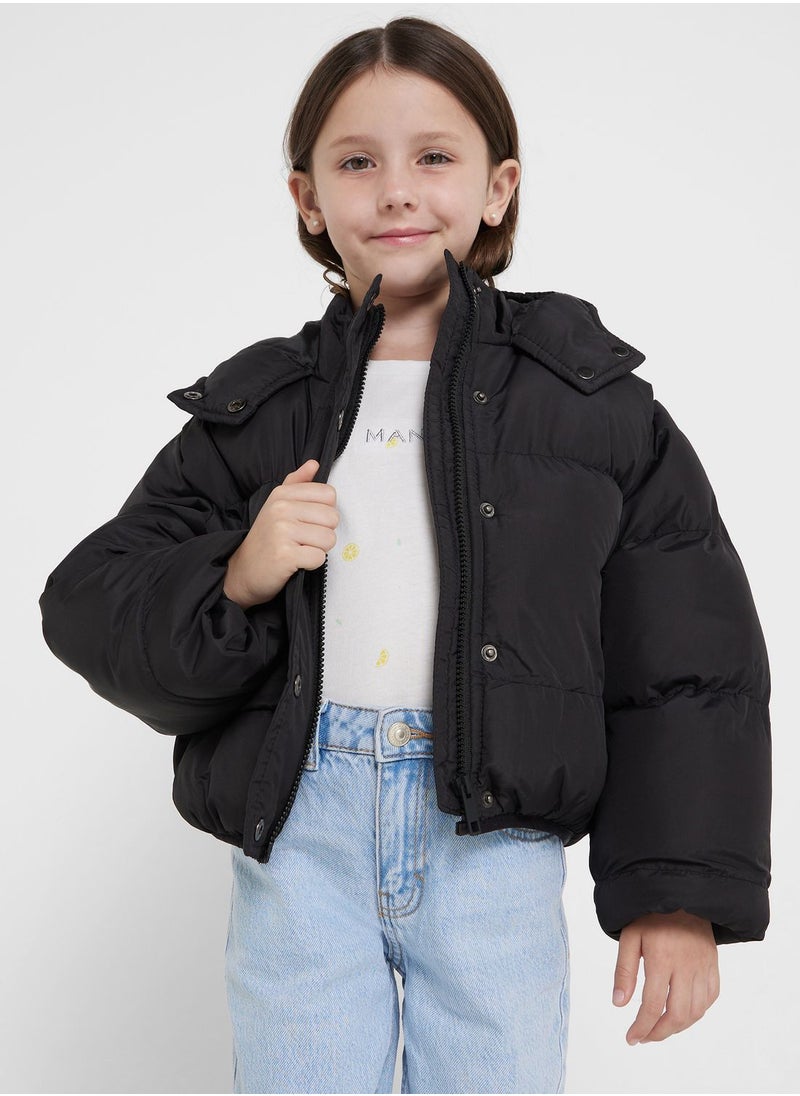 Ruby Tuesday Girls Padded Hooded Jacket  - Image 1