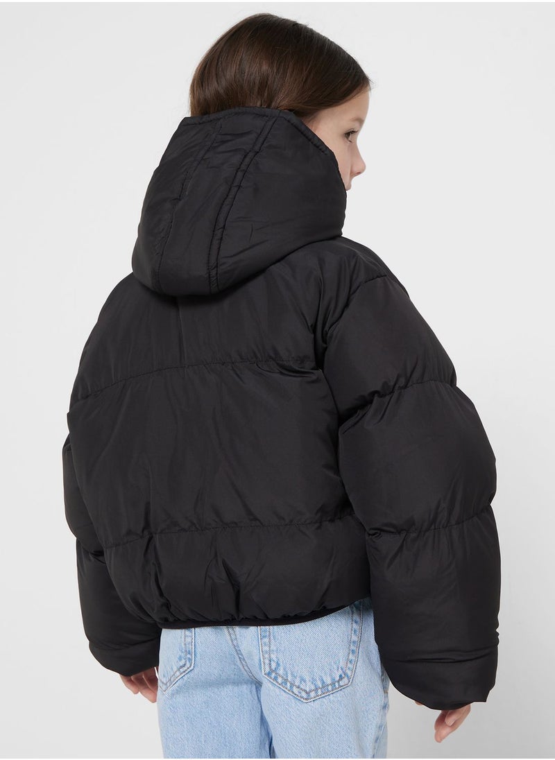 Ruby Tuesday Girls Padded Hooded Jacket  - Image 2