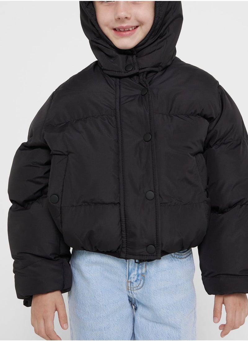 Ruby Tuesday Girls Padded Hooded Jacket  - Image 3