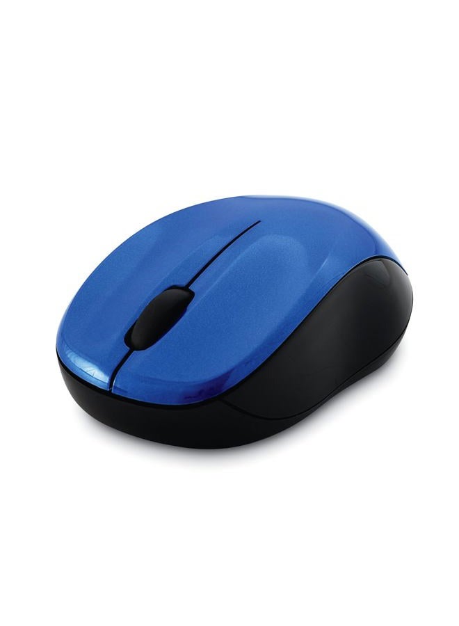 VERBATIM Silent Wireless Blue LED Mouse - Blue - Image 1