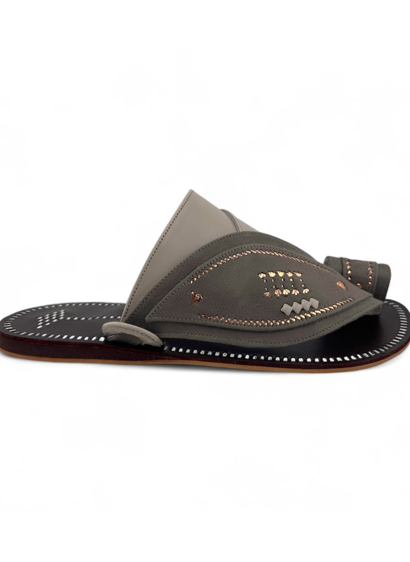 Handcrafted heritage leather slippers