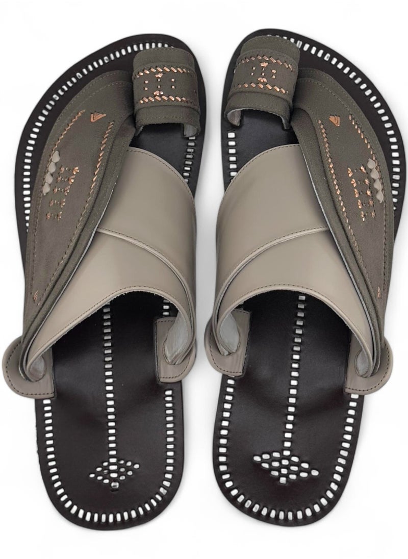 Handcrafted heritage leather slippers