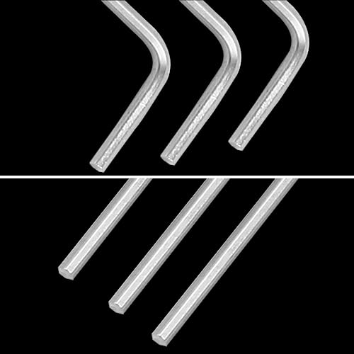 Luomorgo 20 Pcs 1.5mm/1/16 Inch Allen Wrench, L Shaped Hex Key, Heavy Duty Steel Hexagon Wrench Tool for Repairing, Installation - Image 4