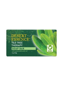 Tea Tree Therapy Cleansing Bar Soap - 5 Ounce - Therapeutic Skincare - All Skin Types - Jojoba Oil - Aloe Vera - Palm Oil - Moisturizes Face and Body - pzsku/ZDEFD6C5E415A3D2B31A1Z/45/_/1681106531/b7d38b7a-4d47-4c1d-9ac6-d6fd8838c9a4