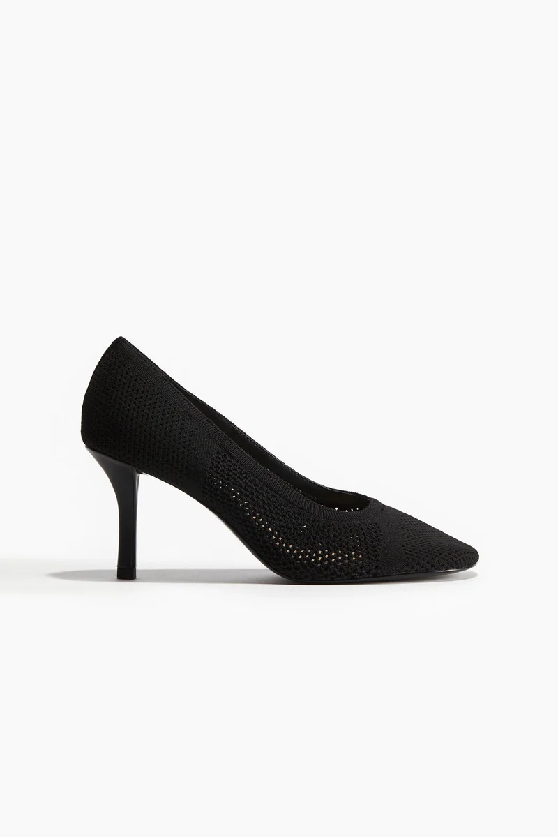 H&M Fully-fashioned court shoes