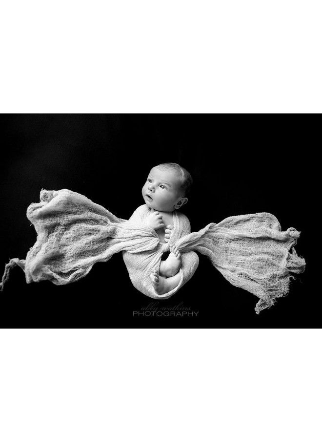 AMOS and SAWYER Solid Posing Fabric Backdrop Photography Prop 2 Yards 25 Available Colors (Black)  - Image 2