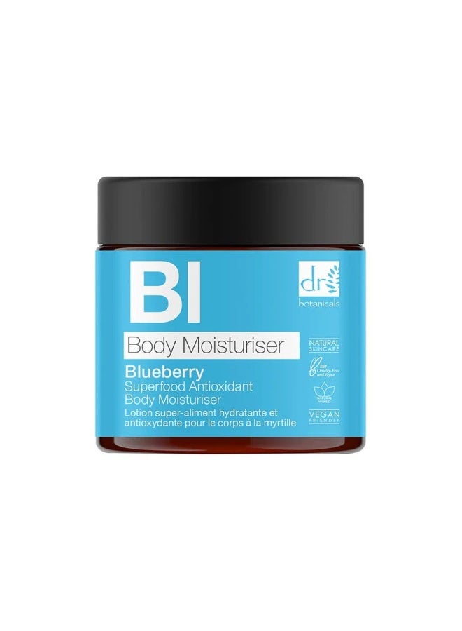 DR BOTANICALS Dr. Botanicals Apothecary Blueberry Antioxidant Body Moisturiser 60ml - Image 1