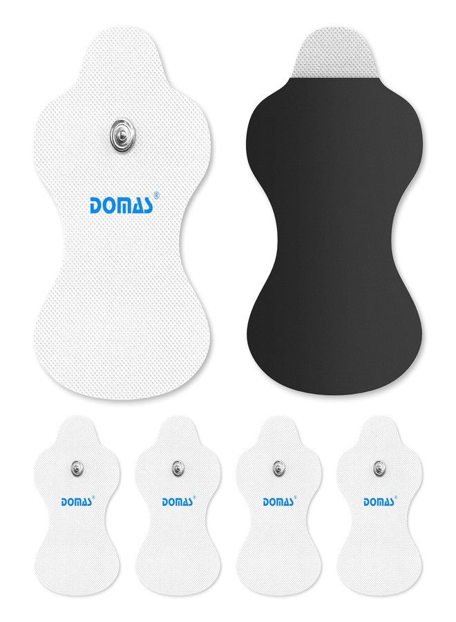 DOMAS 6 Pcs Large TENS Electrode Pads for Omron TENS Units Only, 4.75" x 3.0", Not for PM311/PM800 - Image 1