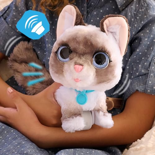 furReal Wagalots Kitty, Small Interactive Plush, Faux Fur, Kids Toys for Ages 4 Up by Just Play - Image 5