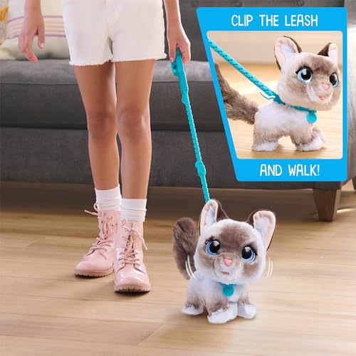 furReal Wagalots Kitty, Small Interactive Plush, Faux Fur, Kids Toys for Ages 4 Up by Just Play - Image 2