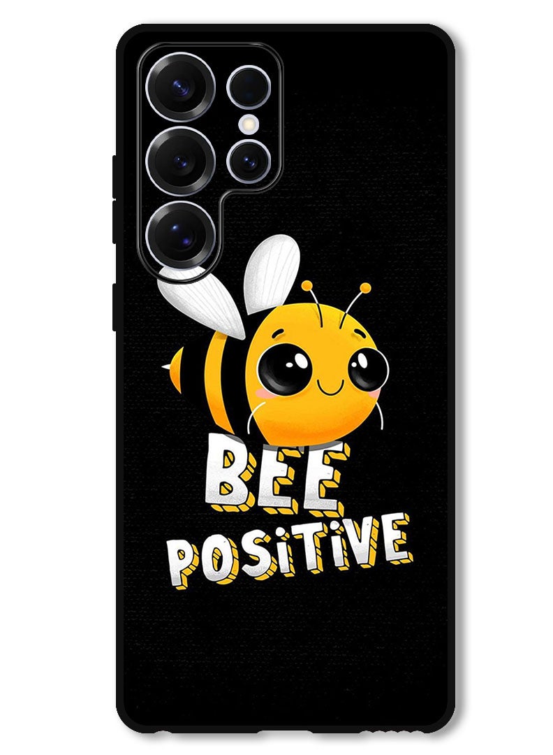 Theodor Protective Case Anti Scratch Shock Proof Bumper Cover For Samsung Galaxy S25 Ultra Bee Positive - Image 1